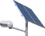 System SOLAR PHOTOVOLTAIC LED LAMP for street / road / parking application